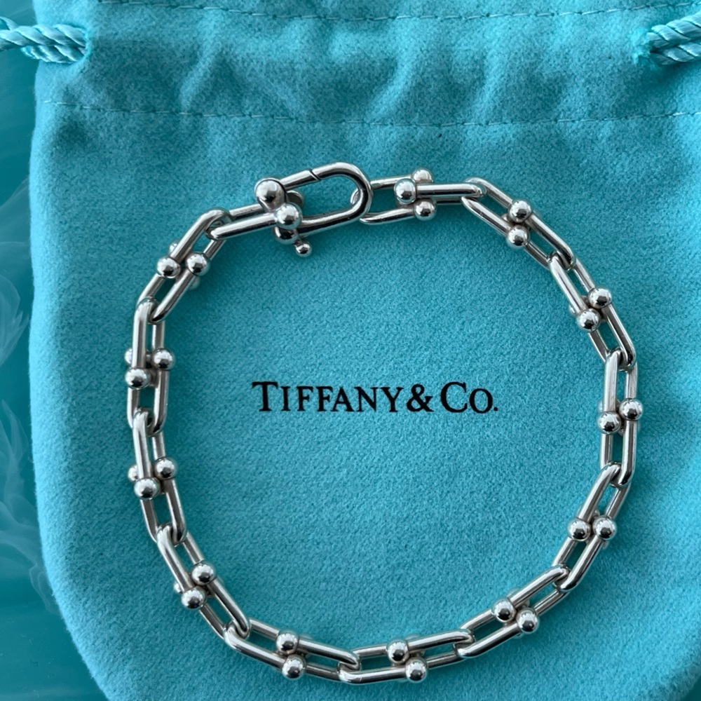 Tiffany and Co. Sterling Silver Hardware small links bracelet - Picture 2 of 3